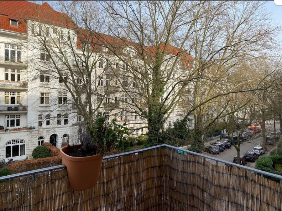 Balkon - Moderne 3-Zimmer-Wohnung mit Balkon in Eimsbüttel