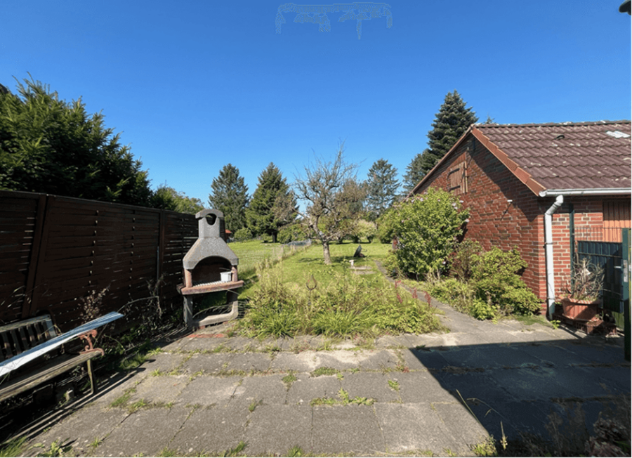 Terrasse - Doppelhaushälfte mit großem Grundstück in Eidelstedt